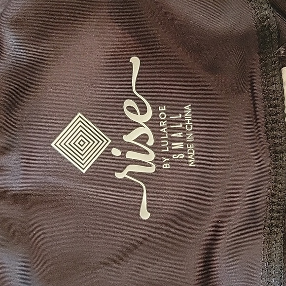 NWT LulaRoe Rise Brave Leggings Size Small - Picture 4 of 6